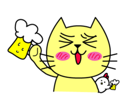 NEKOMARU's relaxed life 1 English ver. sticker #7739382