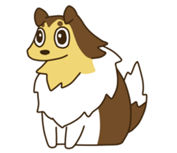 I AM SHELTIE sticker #7739468