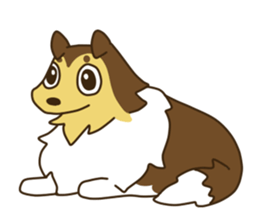 I AM SHELTIE sticker #7739469