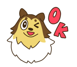 I AM SHELTIE sticker #7739470