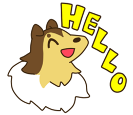 I AM SHELTIE sticker #7739471