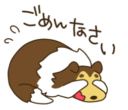 I AM SHELTIE sticker #7739481