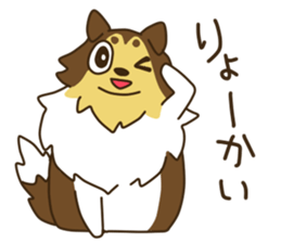 I AM SHELTIE sticker #7739482