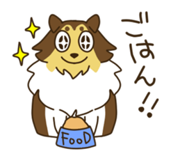 I AM SHELTIE sticker #7739488