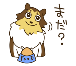 I AM SHELTIE sticker #7739490