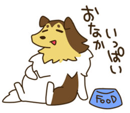 I AM SHELTIE sticker #7739491