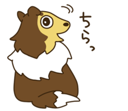 I AM SHELTIE sticker #7739494