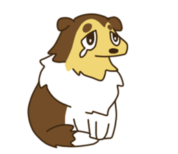 I AM SHELTIE sticker #7739496