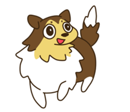 I AM SHELTIE sticker #7739503