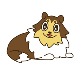 I AM SHELTIE sticker #7739504