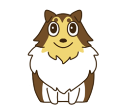 I AM SHELTIE sticker #7739506