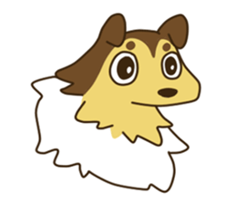 I AM SHELTIE sticker #7739507