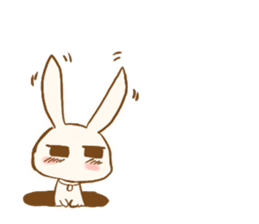 Jitome Usagi English sticker #7739586