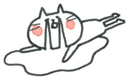 Heartbreak cat sticker #7739653