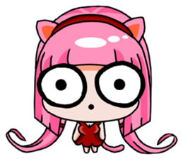 Pink Catwoman sticker #7739672