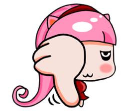 Pink Catwoman sticker #7739677