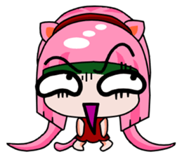 Pink Catwoman sticker #7739687