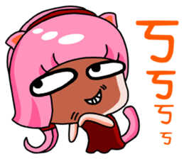 Pink Catwoman sticker #7739703