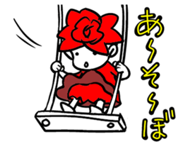 Small rose sticker #7739708