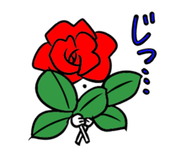 Small rose sticker #7739715