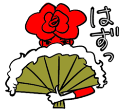 Small rose sticker #7739738