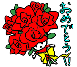 Small rose sticker #7739743