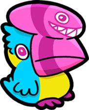 Birds of Paradox sticker #7739909