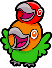 Birds of Paradox sticker #7739918