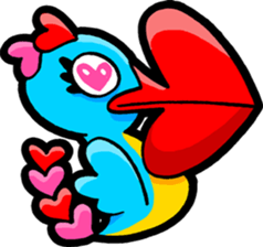 Birds of Paradox sticker #7739919