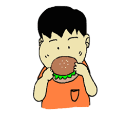 Businessman Yama-chan Travel series sticker #7739958