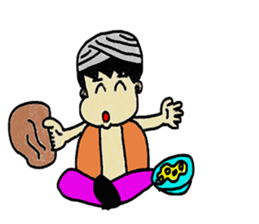 Businessman Yama-chan Travel series sticker #7739960