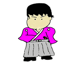 Businessman Yama-chan Travel series sticker #7739964