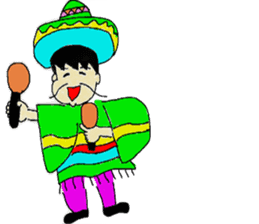 Businessman Yama-chan Travel series sticker #7739966