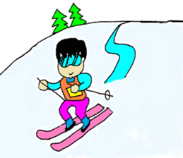 Businessman Yama-chan Travel series sticker #7739977