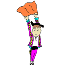 Businessman Yama-chan Travel series sticker #7739980