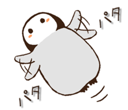 Penguin love sticker #7740110