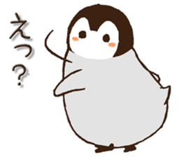 Penguin love sticker #7740112