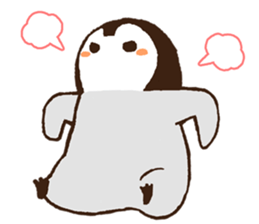Penguin love sticker #7740118