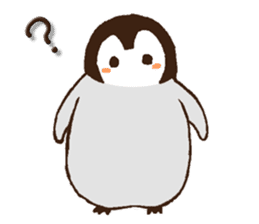 Penguin love sticker #7740146