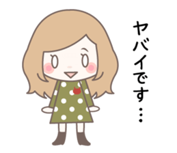 Yurufuwa girly stickers 3 sticker #7740333