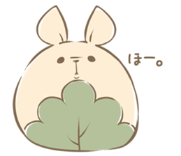 Rabbit Rice cake sticker #7740364