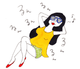 PRECOCIOUS sisters. sticker #7740398