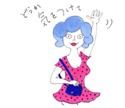 PRECOCIOUS sisters. sticker #7740403