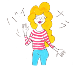 PRECOCIOUS sisters. sticker #7740410