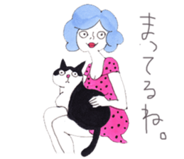 PRECOCIOUS sisters. sticker #7740425