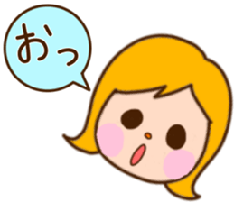 I'm your lovely girlfriend!! PART2 sticker #7740468