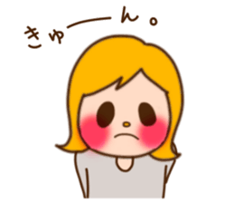 I'm your lovely girlfriend!! PART2 sticker #7740479