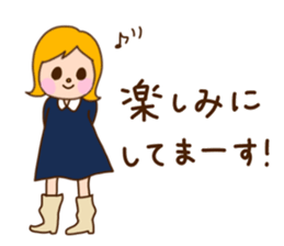 I'm your lovely girlfriend!! PART2 sticker #7740481