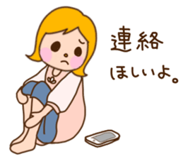 I'm your lovely girlfriend!! PART2 sticker #7740485