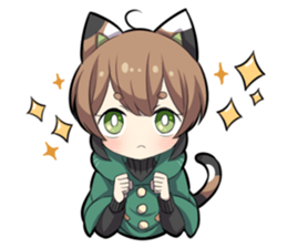 TORTOISESHELL KITTEN sticker #7741216